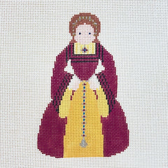 Painted Pony Designs Petei Royals: Catherine Howard Needlepoint Canvas