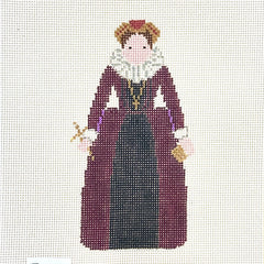 Painted Pony Designs Petei Royals: Mary Queen of Scots Needlepoint Canvas