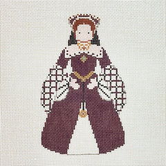 Painted Pony Designs Petei Royals: Queen Mary I Needlepoint Canvas