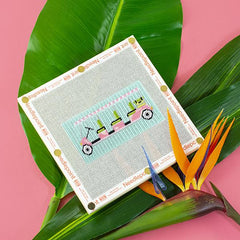 Needlepoint To Go Palm Beach Golf Cart Needlepoint Canvas