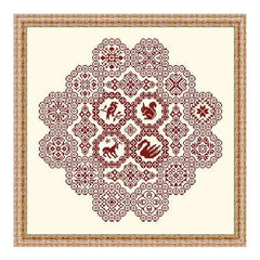 Papillon Creations Eightsome Reel Cross Stitch Pattern