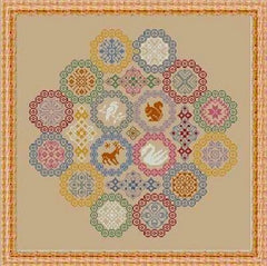 Papillon Creations Eightsome Reel Cross Stitch Pattern