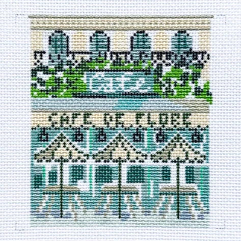 Penny Linn Evelyn Henson Cafe de Flore Needlepoint Canvas