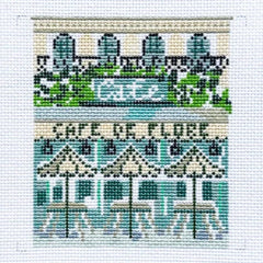 Penny Linn Evelyn Henson Cafe de Flore Needlepoint Canvas