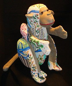 Patti Mann 3D Monkey Needlepoint Canvas