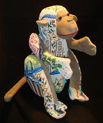 Patti Mann 3D Monkey Needlepoint Canvas