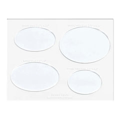 Penny Linn Acrylic Stencil Sheet - Oval