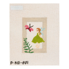 Pippin Studio Woodland Fairy with Butterfly Needlepoint Canvas