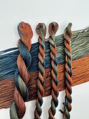 Pirate + Robin Variegated 6 Strand Embroidery Floss - Dark Copper