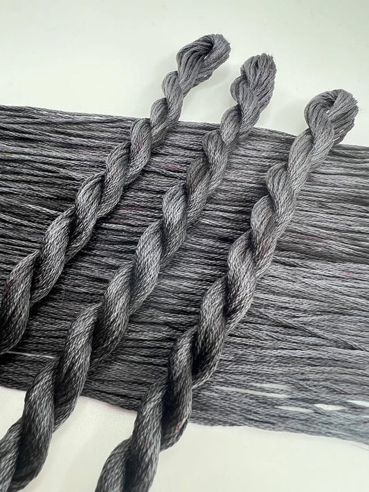 Pirate + Robin 6 Strand Embroidery Floss - Graphite