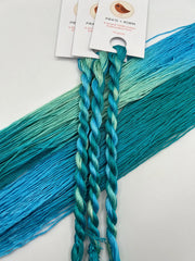 Pirate + Robin Variegated 6 Strand Embroidery Floss - Lagoon