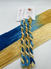 Pirate + Robin Variegated 6 Strand Embroidery Floss - Meadow