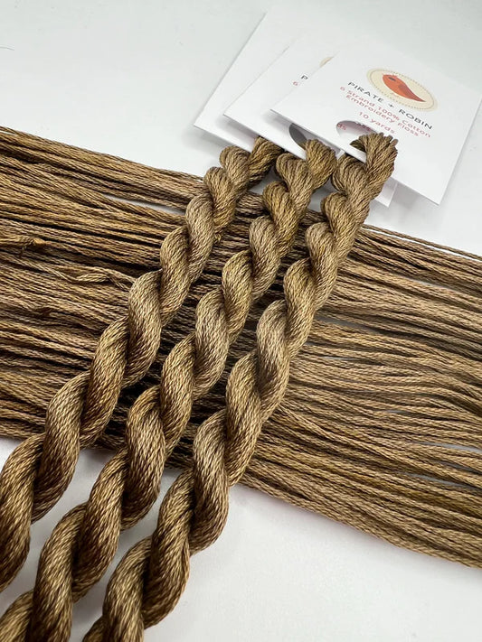 Pirate + Robin 6 Strand Embroidery Floss - Oak