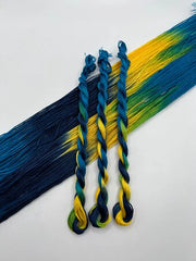 Pirate + Robin Variegated 6 Strand Embroidery Floss - Pacific Sun
