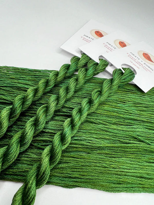 Pirate + Robin 6 Strand Embroidery Floss - Pine