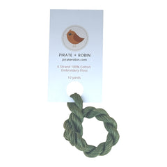 Pirate + Robin 6 Strand Embroidery Floss - Thyme