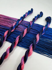 Pirate + Robin Variegated 6 Strand Embroidery Floss - Twilight