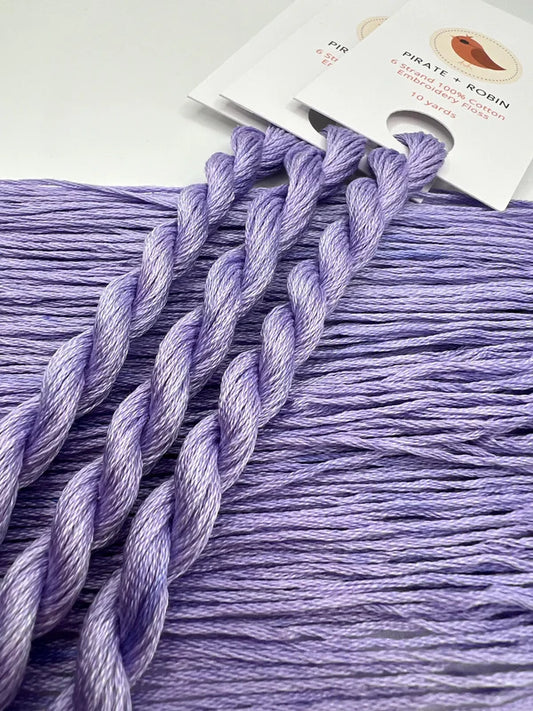 Pirate + Robin 6 Strand Embroidery Floss - Wisteria