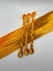 Pirate + Robin Variegated 6 Strand Embroidery Floss - Daffodil