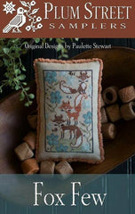Plum Street Samplers Fox Few Cross Stitch Pattern