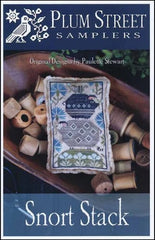Plum Street Samplers Snort Stack Cross Stitch Pattern