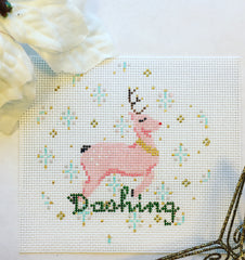 The Plum Stitchery Dashing Needlepoint Canvas