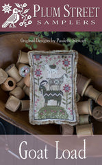 Plum Street Samplers Goat Load Cross Stitch Pattern