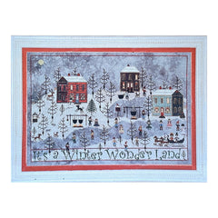 Praiseworthy Stitches Winter at Sugar Hill Cross Stitch Pattern