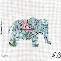 Rachel Barri Evie The Elephant Needlepoint Canvas