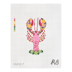 Rachel Barri Lola the Lobster Needlepoint Canvas