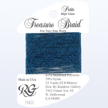 Rainbow Gallery Treasure Braid Petite High Gloss - 008 Royal Blue