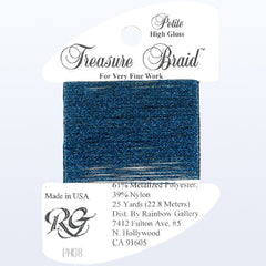 Rainbow Gallery Treasure Braid Petite High Gloss - 008 Royal Blue