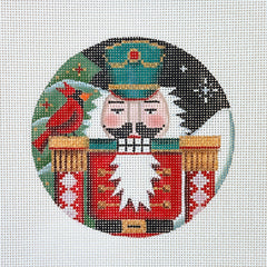 Rebecca Wood Designs Night Nutcracker Needlepoint Canvas
