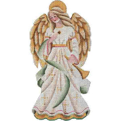 Rebecca Wood Designs Nativity Angel Needlepoint Canvas