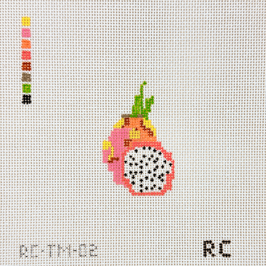 RenniCo Dragon Fruit Mini Needlepoint Canvas
