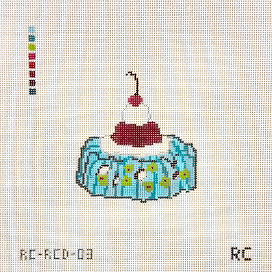RenniCo Retro Jello Needlepoint Canvas