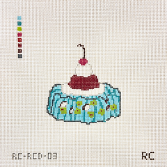 RenniCo Retro Jello Needlepoint Canvas
