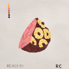 RenniCo Tropical Honey Ham Needlepoint Canvas