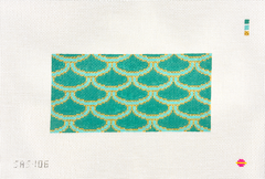 Saturnalia Stitching Mermaid Clutch Insert Needlepoint Canvas