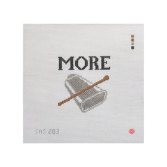 Saturnalia Stitching More Cowbell Needlepoint Canvas