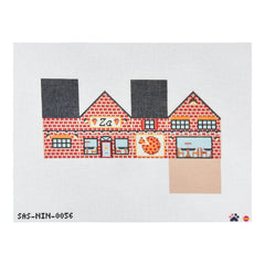 Saturnalia Stitching Nine Lives Needlepoint 3D Pizza Shop Needlepoint Canvas