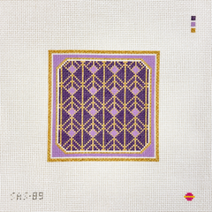 Saturnalia Stitching Royal Square Needlepoint Canvas