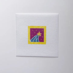 Saturnalia Stitching Shooting Star Cozy Needlepoint Canvas