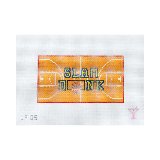 Saturnalia Stitching The City Stitcher Slam Dunk Needlepoint Canvas