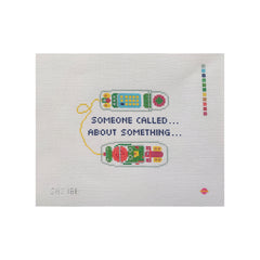 Saturnalia Stitching Someone Called Needlepoint Canvas - 18M