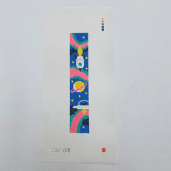 Saturnalia Stitching Starbound Key Fob Needlepoint Canvas