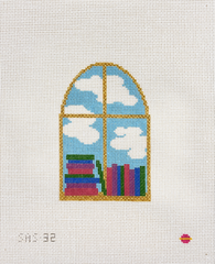 Saturnalia Stitching Sunny Skies Needlepoint Canvas - 18M