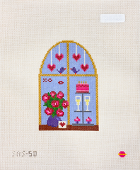 Saturnalia Stitching Sweet Skies Needlepoint Canvas - 18M