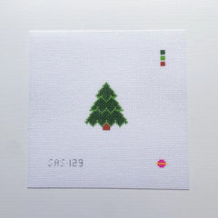 Saturnalia Stitching Tiny Tree Needlepoint Canvas