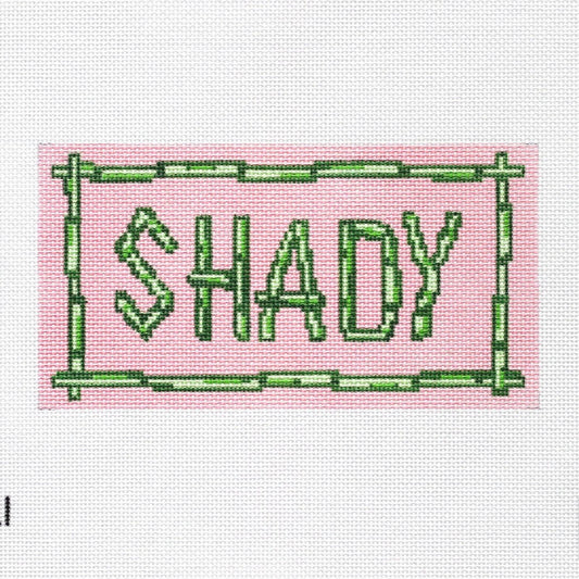 Morgan Julia Shady Eyeglass Case Needlepoint Canvas